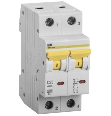 Iek MVA31-2-025-C Выкл. авт. ВА47-60M 2Р 25А 6кА С