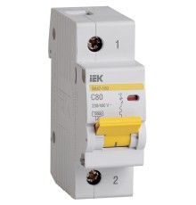 Iek MVA40-1-080-C Авт.выкл. ВА 47-100 1Р 80А 10 кА  х-ка С ИЭК