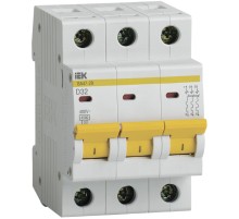 Iek MVA20-3-032-D Авт. выкл.ВА47-29 3Р 32А 4,5кА х-ка D ИЭК