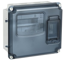 IEKMSP1-N-03-66-L Корпус пластиковый ЩУРн-П 1/3 IP66 PC LIGHT