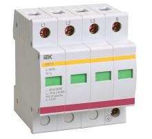 KARAT ОПС1-B УЗИП 4P In=30кА Un=400В Im=60кА IEK IEK MOP20-4-B