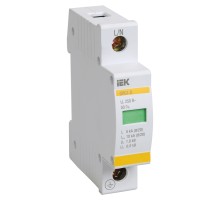 KARAT ОПС1-C УЗИП 1P In=20кА Un=400В Im=40кА IEK IEK MOP20-1-C