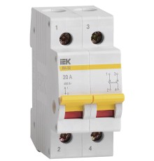 Выключатель нагрузки ВН-32 20А/2П ИЭК MNV10-2-020