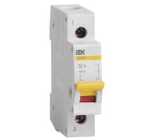 Выключатель нагрузки (мини-рубильник) Iek MNV10-1-032 ВН-32 1Р 32А ИЭК