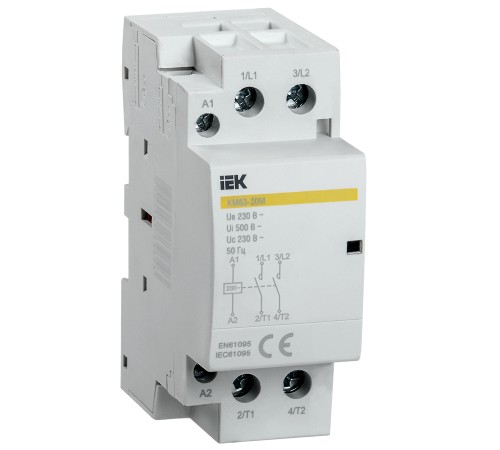 Контактор модульный КМ63-20М AC IEK MKK11-63-20 Контактор модульный КМ63-20М AC IEK MKK11-63-20
