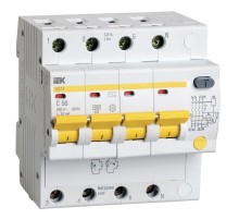 Iek MAD10-4-050-C-030 Диф.автомат АД14 4Р 50А 30мА ИЭК