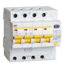 Iek MAD10-4-050-C-030 Диф.автомат АД14 4Р 50А 30мА ИЭК