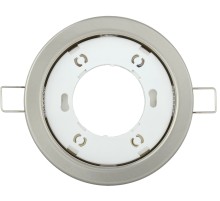 Iek LUVB0-GX53-1-K27 Светильник встраиваемый под лампу GX53 хром матовый