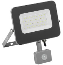 Iek LPDO702-30-K03 Прожектор СДО 07-30Д светодиодный серый с ДД IP44 IEK