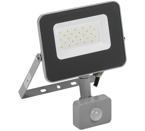 Iek LPDO702-20-K03 Прожектор СДО 07-20Д светодиодный серый с ДД IP44 IEK