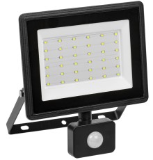 Iek LPDO602-50-65-K02 Прожектор СДО 06-50Д светодиодный черный с датчиком движения IP54 6500K