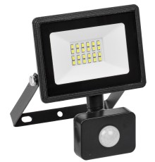 Iek LPDO602-30-65-K02 Прожектор СДО 06-30Д светодиодный черный с датчиком движения IP54 6500K