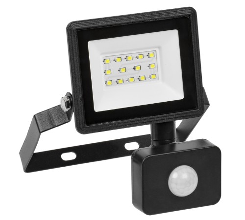 Iek LPDO602-20-65-K02 Прожектор СДО 06-20Д светодиодный черный с датчиком движения IP54 6500K Iek LPDO602-20-65-K02 Прожектор СДО 06-20Д светодиодный черный с датчиком движения IP54 6500K