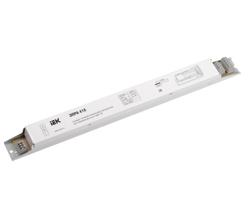 Iek LLV418D-EBFL-4-18 ЭПРА 418 для линейных ЛЛ Т8