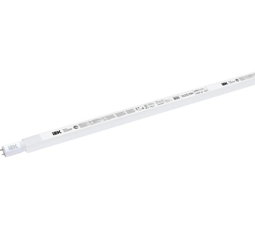 Iek LLE-T8-18-230-65-G13 Лампа светодиодная T8 линейная 18Вт 230В 6500К G13 IEK (аналог люм.лампы 36Вт длиной 1200 мм) Iek LLE-T8-18-230-65-G13 Лампа светодиодная T8 линейная 18Вт 230В 6500К G13 IEK (аналог люм.лампы 36Вт длиной 1200 мм)