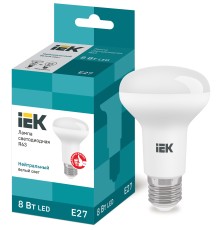 Iek LLE-R63-8-230-40-E27 Лампа светодиодная ECO R63 рефлектор 8Вт 230В 4000К E27 IEK