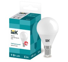 Iek LLE-G45-9-230-40-E14 Лампа светодиодная ECO G45 шар 9Вт 230В 4000К E14