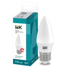 Iek LLE-C35-9-230-40-E27 Лампа светодиодная LED C35 свеча 9Вт 230В 4000К E27