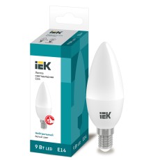 Iek LLE-C35-9-230-40-E14 Лампа светодиодная LED C35 свеча 9Вт 230В 4000К E14