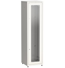 ITK LE35-42U66-GM Шкаф LINEA E 42U 600х600мм двери 2шт стек. и метал. сер.
