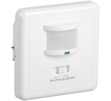 Iek LDD12-035-500-001 Датчик движения ДД 035 белый, макс. нагрузка 500Вт, угол обзора 140град., дальность 12м, IP20, ИЭК