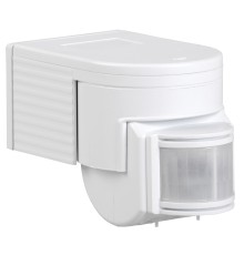 Iek LDD10-012-1100-001 Датчик движения ДД 012 белый, макс. нагрузка 1100Вт, угол обзора 180град., дальность 12м, IP44, ИЭК