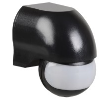 Iek LDD10-010-1100-002 Датчик движения ДД 010 черный, макс. нагрузка 1100Вт, угол обзора 180град., дальность 10м, IP44, ИЭК