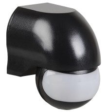 Iek LDD10-010-1100-002 Датчик движения ДД 010 черный, макс. нагрузка 1100Вт, угол обзора 180град., дальность 10м, IP44, ИЭК