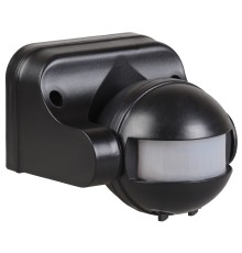 Iek LDD10-009-1100-002 Датчик движения ДД 009 черный, макс. нагрузка 1100Вт, угол обзора 180град., дальность 12м, IP44, ИЭК