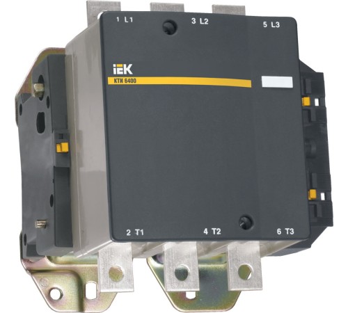 Контактор КТИ-6500 500А 230В/АС3 ИЭК KKT60-500-230-10