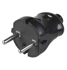Iek EVP20-06-01-K02 ВПп20-02-Ст Вилка разборная прямая без з/к 6А черная