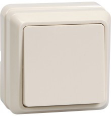 Iek EVO10-K33-10-DC ВС20-1-0-ОКм Выключатель 1кл 10А откр.уст. ОКТАВА (кремовый)