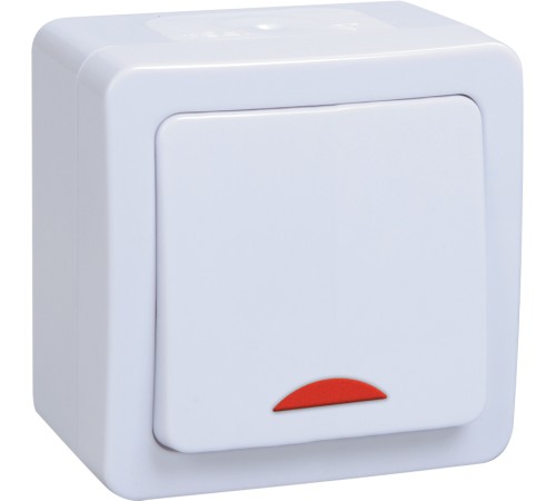 Iek EVMP11-K01-10-54-EC ВС20-1-1-ГПБ выкл 1кл с инд о/у IP54 (цвет клавиш: белый) ГЕРМЕС PLUS Iek EVMP11-K01-10-54-EC ВС20-1-1-ГПБ выкл 1кл с инд о/у IP54 (цвет клавиш: белый) ГЕРМЕС PLUS