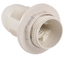 Iek EPP21-02-02-K01 Ппл14-02-К12 Патрон пластик с кольцом, Е14, белый, индивидуальный пакет, IEK