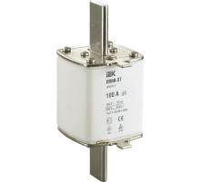 Плавкая вставка предохранителя ППНИ-37, габарит 2, 100А IEK IEK DPP40-100