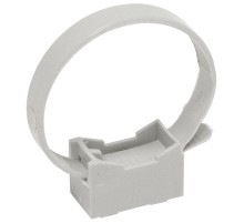 Iek CTA10MP-CFF132-K41-100 Хомутный держатель со стяжкой серый CFF1 16-32 мм IEK