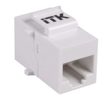 Проходной адаптер кат.5E UTP, RJ45-RJ45, тип Keystone Jack ITK CS7-1C5EU