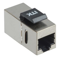 ITK CS7-1C5EF Проходной адаптер кат. 5E FTP RJ45-RJ45 Keystone Jack