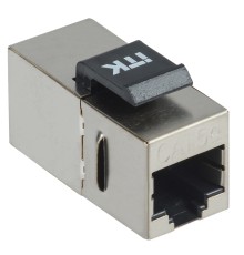 ITK CS7-1C5EF Проходной адаптер кат. 5E FTP RJ45-RJ45 Keystone Jack