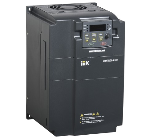 Преобразователь частоты CONTROL-A310 380В 3ф 5.5-7.5кВт 13-17А ИЭК CNT-A310D33V055-075TEZ Преобразователь частоты CONTROL-A310 380В 3ф 5.5-7.5кВт 13-17А ИЭК CNT-A310D33V055-075TEZ