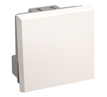 Iek CKK-40D-VO2-K01 ВКО-21-00-П Выключатель одноклавишный (на 2 модуля) ПРАЙМЕР белый