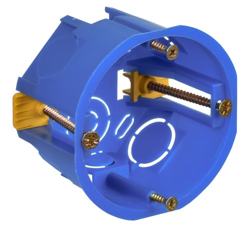Iek UKG10-068-045-000-P-UO Коробка установочная С3 D=68x45 мм для полых стен (с саморезами и пластиковыми лапками) GENERICA Iek UKG10-068-045-000-P-UO Коробка установочная С3 D=68x45 мм для полых стен (с саморезами и пластиковыми лапками) GENERICA