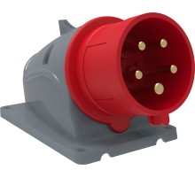 Iek PSN52-032-5 Вилка стационарная ССИ-525 32А-6ч/200/346-240/415В 3Р + РЕ+ N IP44 MAGNUM ИЭК