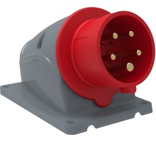 Iek PSN52-016-5 Вилка стационарная ССИ-515 16А-6ч/200/346-240/415В 3Р + РЕ+ N IP44 MAGNUM ИЭК