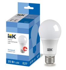 Iek LLE-A80-25-230-65-E27 Лампа LED A80 шар 25Вт 230В 6500К E27