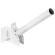 Iek LDKU0D-CR-48-0500-23-K01 Кронштейн КР-4М D=48 L=500 монтаж. лента рег. угол белый