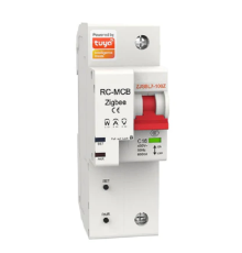 Выключатель MOES Zigbee circuit breaker 1P 10A ZCB-SC-1P10