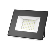 GAUSS 613100350P Прожектор светодиодный ДО-50Вт 4500 Лм 6500К IP65 200-240 В PROMO черный LED Elementary