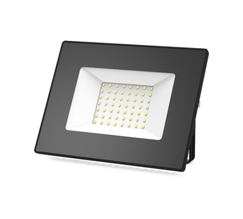 GAUSS 613100350P Прожектор светодиодный ДО-50Вт 4500 Лм 6500К IP65 200-240 В PROMO черный LED Elementary