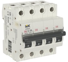 IEK AR-M06N-4-C025 ARMAT Авт. выкл. M06N 4P C 25А
